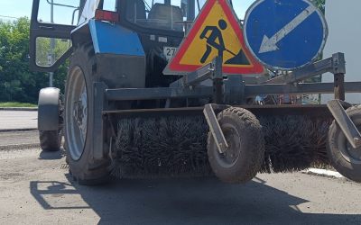 Услуги дорожной щетки на базе МТЗ - Лангепас, заказать или взять в аренду