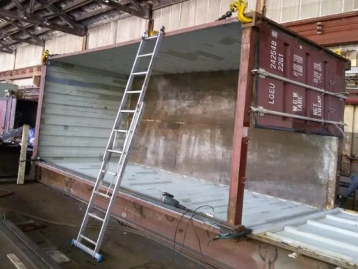 Ремонт сухогрузных и рефрижераторных контейнеров стоимость ремонта и где отремонтировать - Сургут