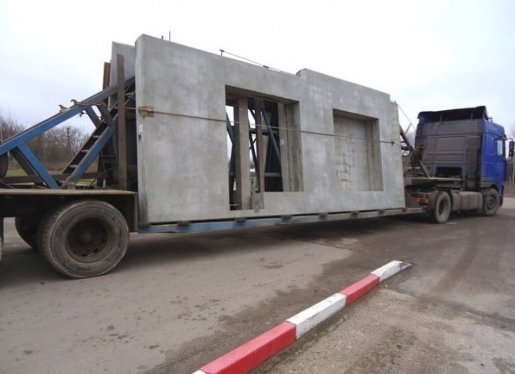 Перевозка бетонных панелей и плит - панелевозы стоимость услуг и где заказать - Сургут