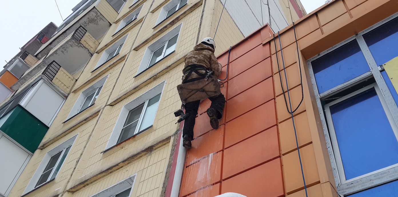 Услуги промышленных альпинистов для высотных работ в Нижневартовске