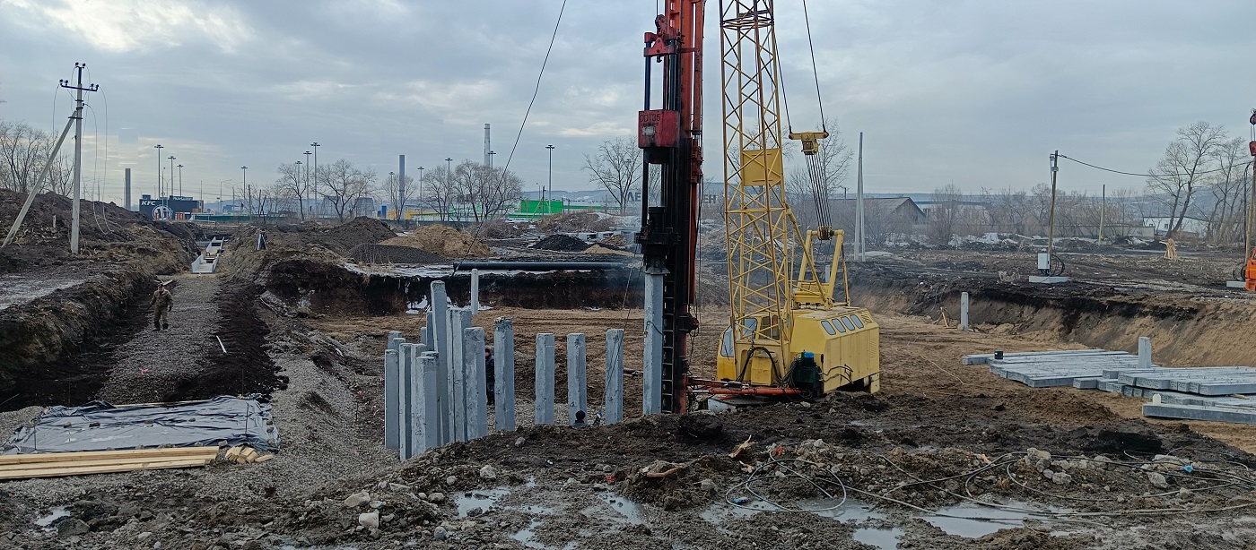 Аренда сваебоя для забивки бетонных свай в Ханты-Мансийском АО