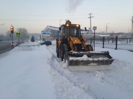Уборка, чистка снега спецтехникой стоимость услуг и где заказать - Ханты-Мансийск